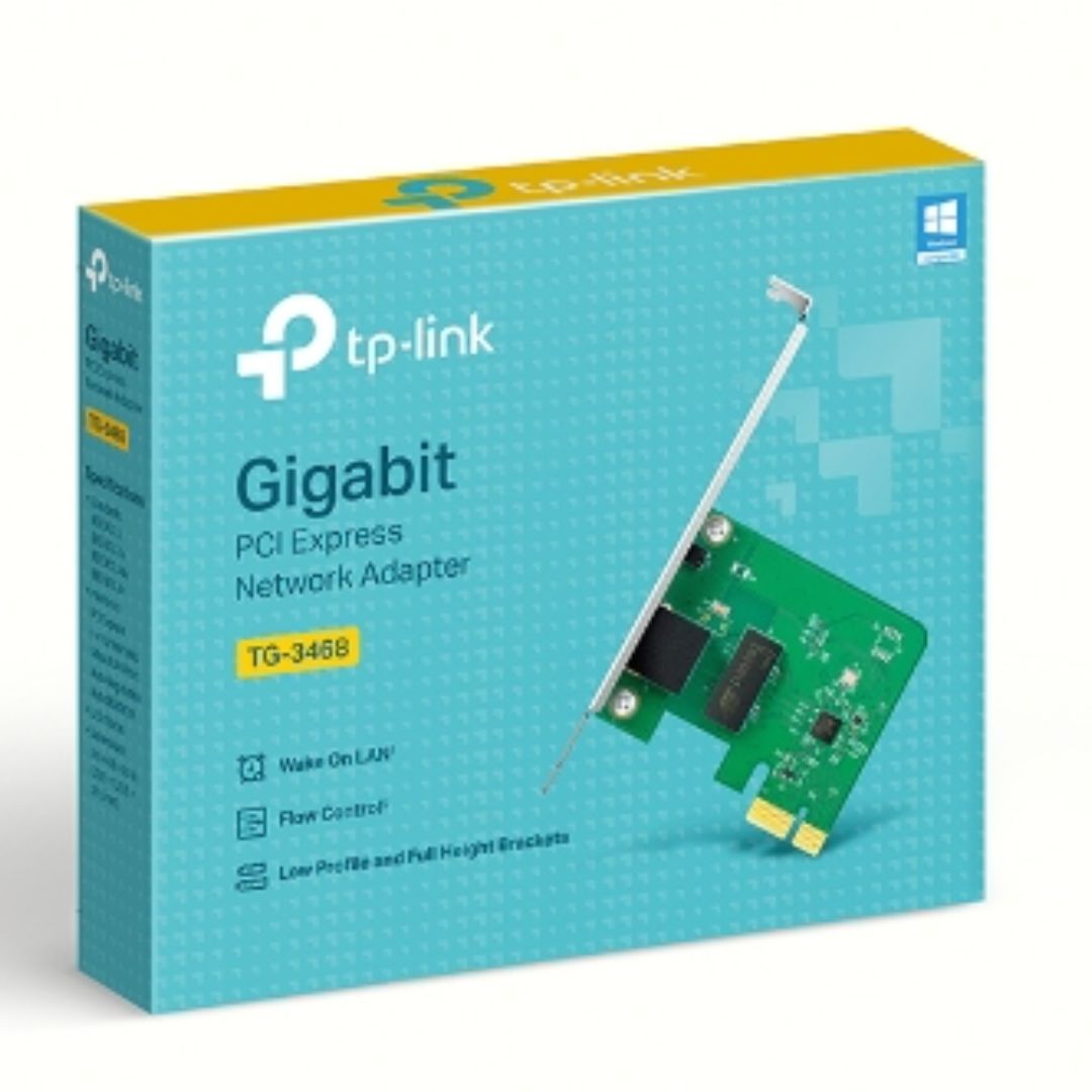 TP-Link TG-3468 Gigabit PCI Express LAN Adapter Card 10/100/1000 Realtek-0