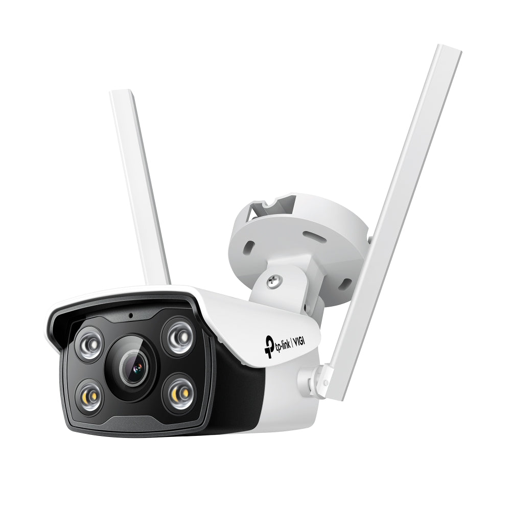 TP-Link VIGI 4MP C340-W(4mm) Outdoor Full-Colour Wi-Fi Bullet Network Camera, 4mm Lens, Smart Detection, 3YW-0