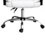 Artiss Executive Office Chair Leather Recliner White-2