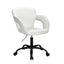 Artiss Office Chair Mid Back White-0