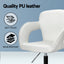 Artiss Office Chair Mid Back White-4