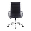 Artiss Office Chair Conference Chairs PU Leather High Back Black-2