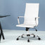 Artiss Office Chair Conference Chairs PU Leather High Back White-7