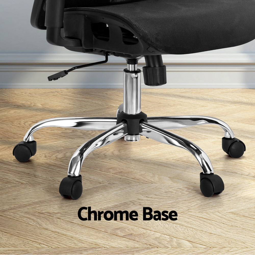 Artiss Ergonomic Office Chair Recline Black-5