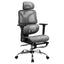 Artiss Ergonomic Office Chair Footrest Grey-0