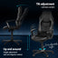 Artiss Gaming Office Chair Computer Chairs Grey-4