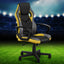 Artiss Gaming Office Chair Computer Executive Racing Chairs High Back Yellow-6