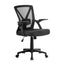 Artiss Mesh Office Chair Mid Back Black-0