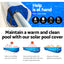 Aquabuddy Pool Cover 500 Micron 10x4m Swimming Pool Solar Blanket Blue Silver 5.5m Roller-8