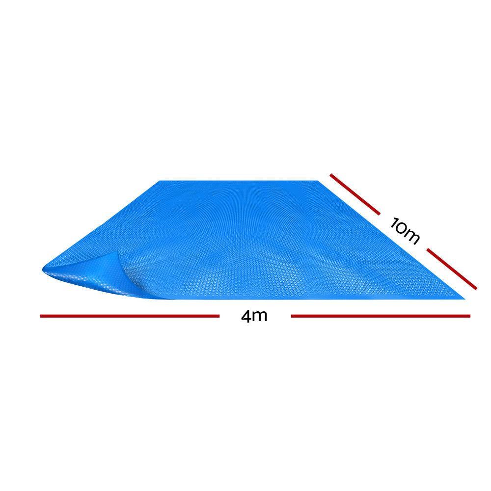 Aquabuddy Pool Cover 500 Micron 10x4m Swimming Pool Solar Blanket Blue-1