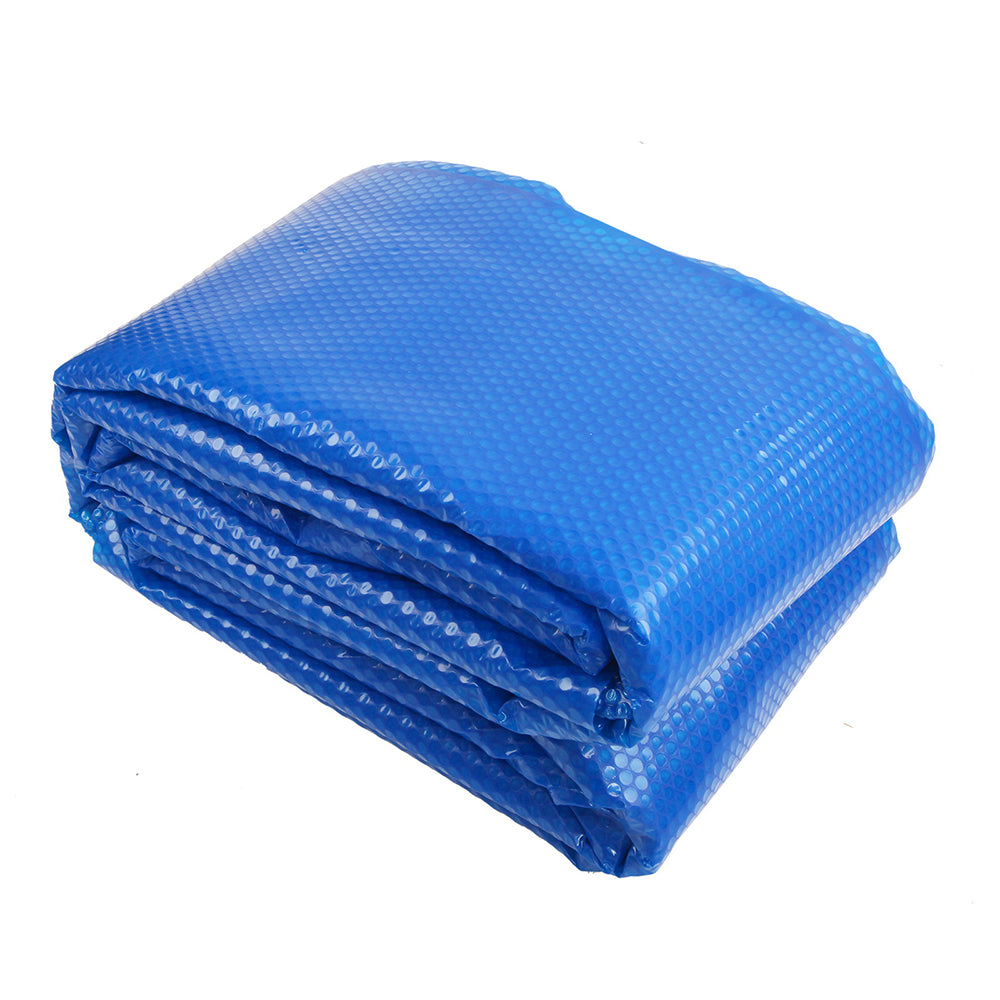 Aquabuddy Pool Cover 500 Micron 10x4m Swimming Pool Solar Blanket Blue-2