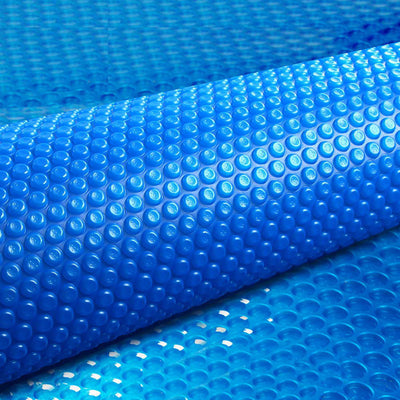 Aquabuddy Pool Cover 500 Micron 11x4.8m Swimming Pool Solar Blanket Blue-0