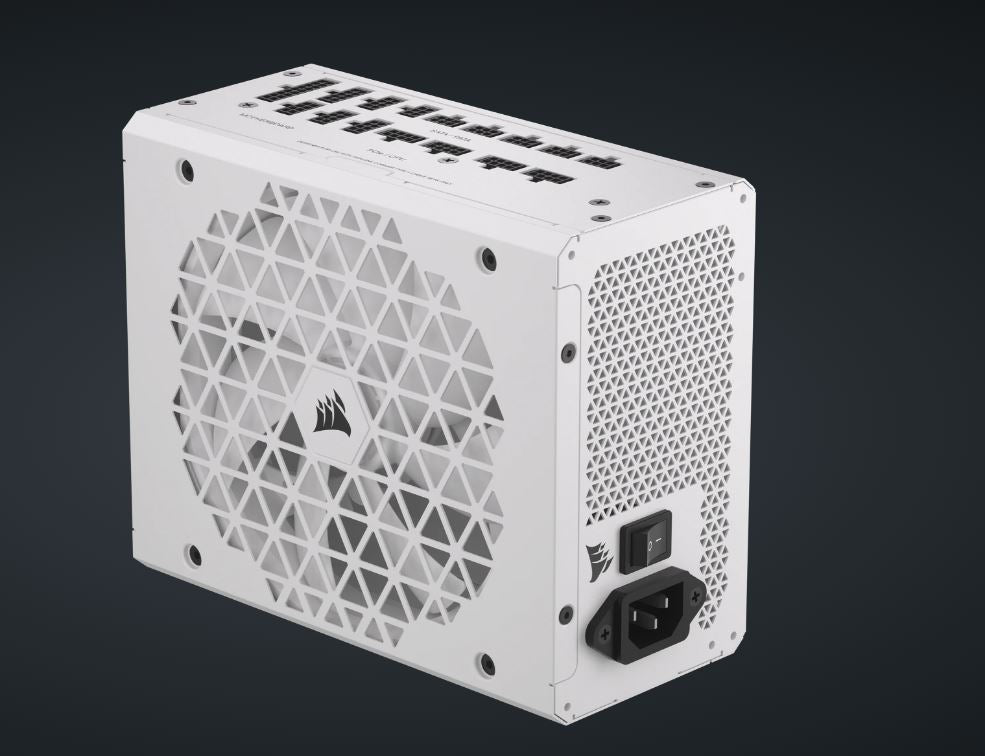 Corsair RMx Shift White Series, RM1200x Shift White, 1200 Watt, 80 PLUS GOLD Certified, Fully Modular Power Supply-0