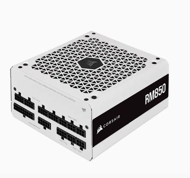 Corsair RM850WH2 850W RM 80+ Gold Fully Modular 140mm FAN ATX Power Supply, PSU, 10 Years Warranty - White-0