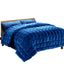 Giselle Bedding Faux Mink Quilt Blue Super King-0