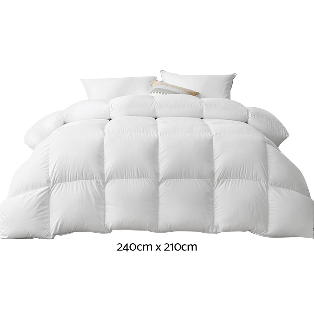 Giselle Bedding 700GSM Goose Down Feather Quilt King-1