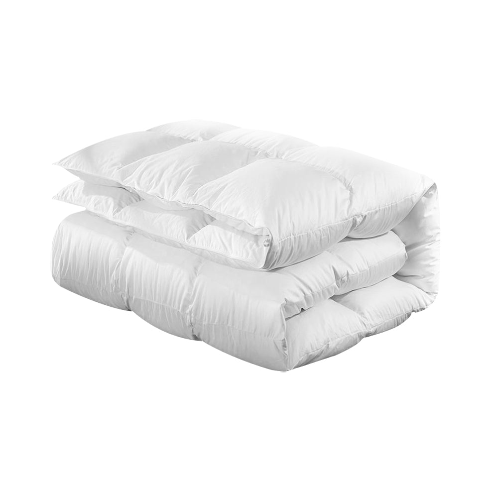 Giselle Bedding 500GSM Goose Down Feather Quilt Queen-0