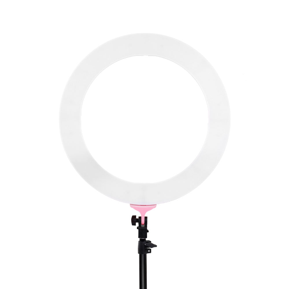 Embellir Ring Light 19" Tripod Stand Pink-2