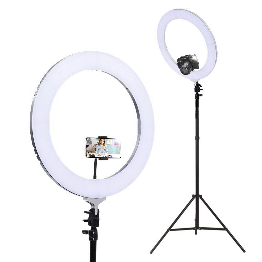 Embellir Ring Light 19" Tripod Stand Silver-0