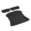 3PCS Car Rear Front Cargo Trunk Toolbox Luggage Rubber Mats for Tesla Model 3 2021-2022-0