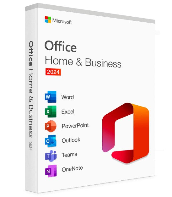 Microsoft Office Home & Business 2024 English APAC Medialess Retail New. Word, Excel, Power Point, Outlook for PC and Mac-0