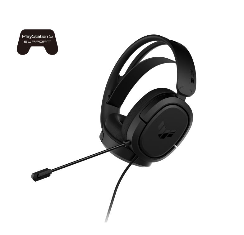 ASUS TUF Gaming H1 Headset,  7.1 Surround Sound, Lightweight, For PCs, Macs, tablets, smartphones, PlayStation 5, Nintendo Switch and XBOX-0