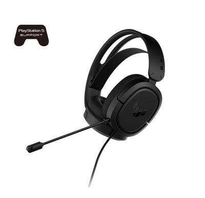 ASUS TUF Gaming H1 Headset,  7.1 Surround Sound, Lightweight, For PCs, Macs, tablets, smartphones, PlayStation 5, Nintendo Switch and XBOX-0