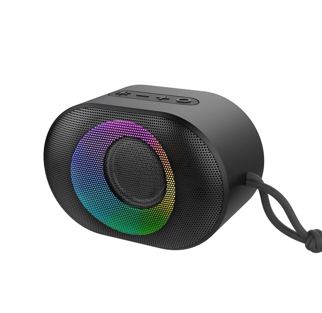 (LS) mbeat®  BUMP B1 IPX6 Bluetooth Speaker with Pulsing RGB Lights-0