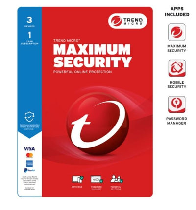 Trend Micro Maximum Security (3 Device) 1Yr Retail Mini Box Auto Renew-0