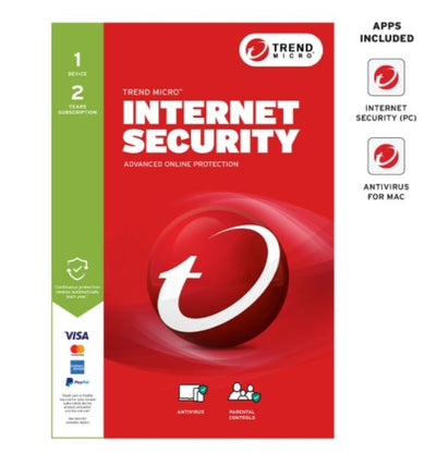 Trend Micro Internet Security (1 Device) 2Yr Retail Mini Box Auto Renew-0