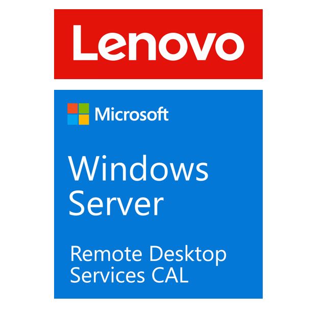 LENOVO Windows Server 2022 Remote Desktop Services CAL (1 User) ST50 / ST250 / SR250 / ST550 / SR530 / SR550 / SR650 / SR630-0