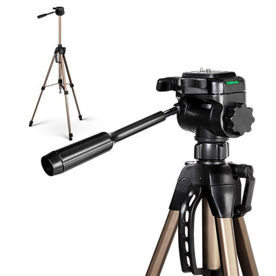 Weifeng Professional Camera Tripod Stand Mount DSLR Travel Adjustable 62-160cm Gold-0