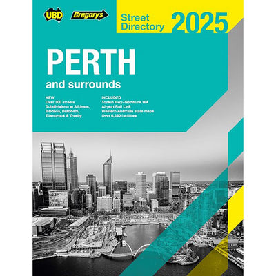 UBD Gregorys Perth Street Directory 2025-0