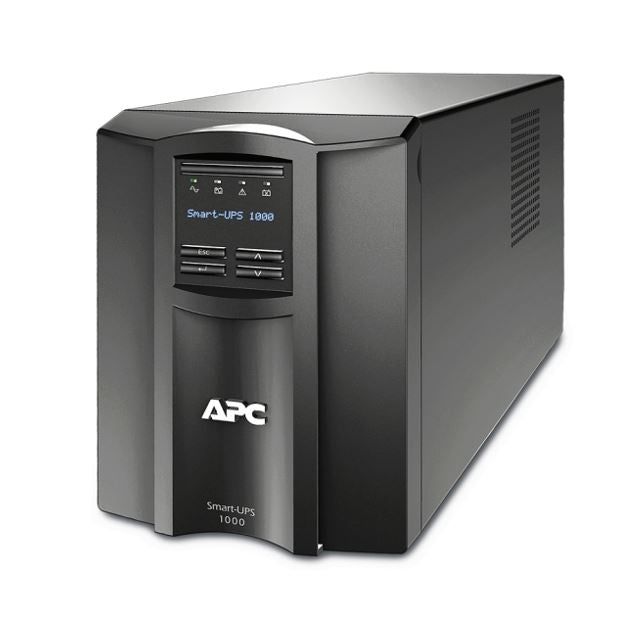 APC Smart-UPS 1000VA/700W Line Interactive UPS, Tower, 230V/10A Input, 8x IEC C13 Outlets, Lead Acid Battery, SmartConnect Port & Slot-0