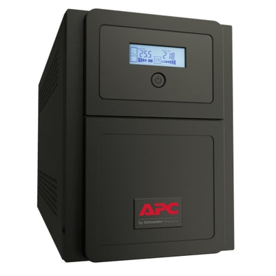 APC Easy UPS 1000VA/700W Line Interactive UPS, Tower, 230V/10A Input, 6x IEC C13 Outlets, Lead Acid Battery, Network Slot-0