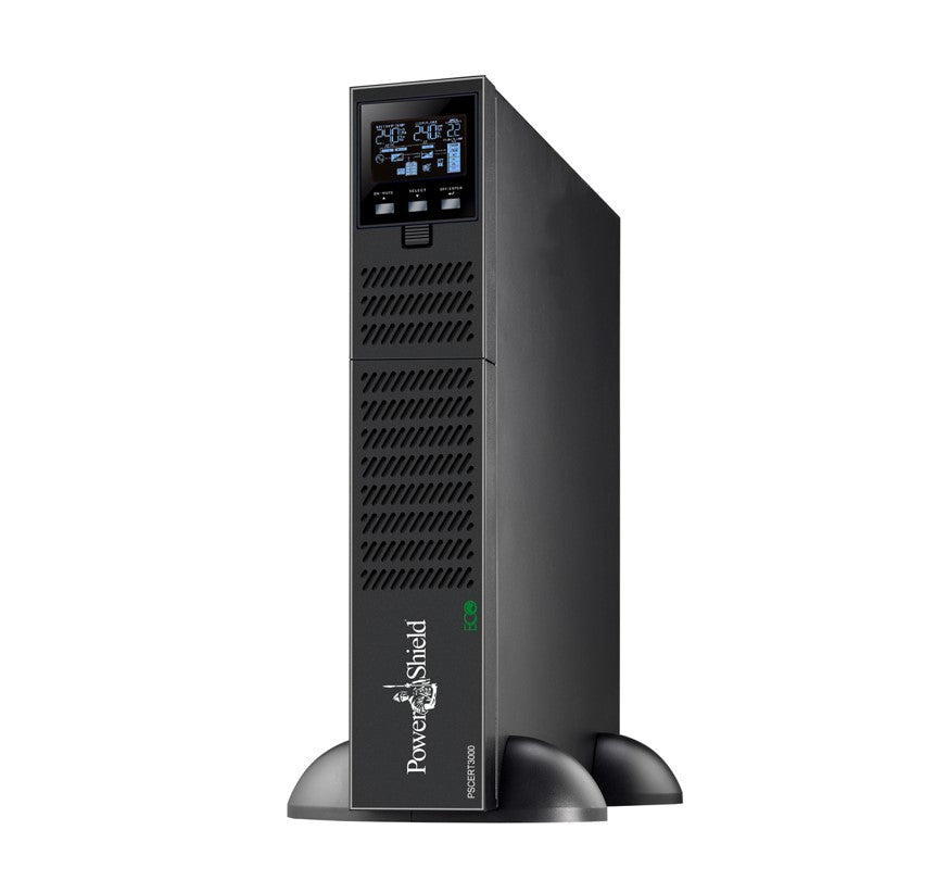 PowerShield Centurion RT UPS 3000VA/2700W - 15Amp - True Online Double Conversion Rack / Tower UPS, Programmable outlets, Hot swap batteries requires-0