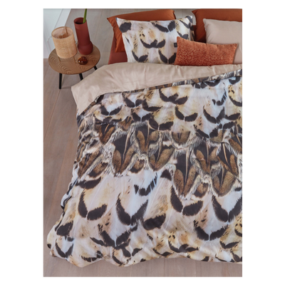 Giselle Cotton Sateen Natural Quilt Cover Sets by Bedding House Queen-0