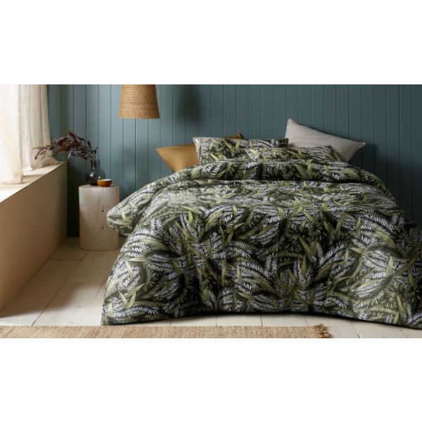 Styx Washed Cotton Printed Quilt Cover Set by Accessorize Queen-0