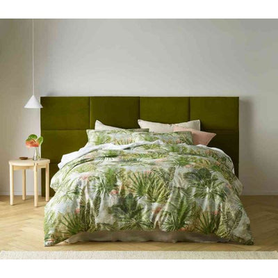 Flamingo Printed Quilt Cover Set by Accessorize Queen-0