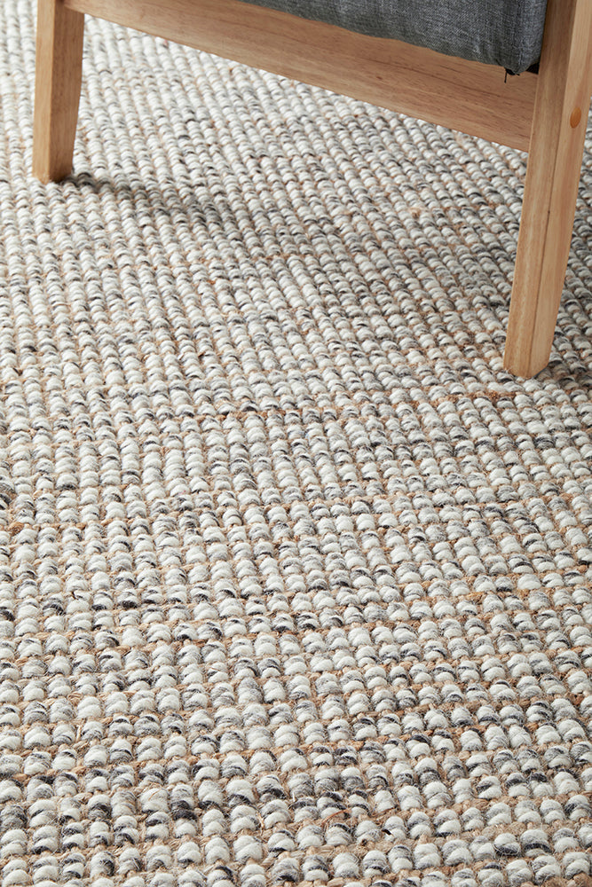 Arabella Grey Runner Rug by Rug Culture - 300X80CM-0