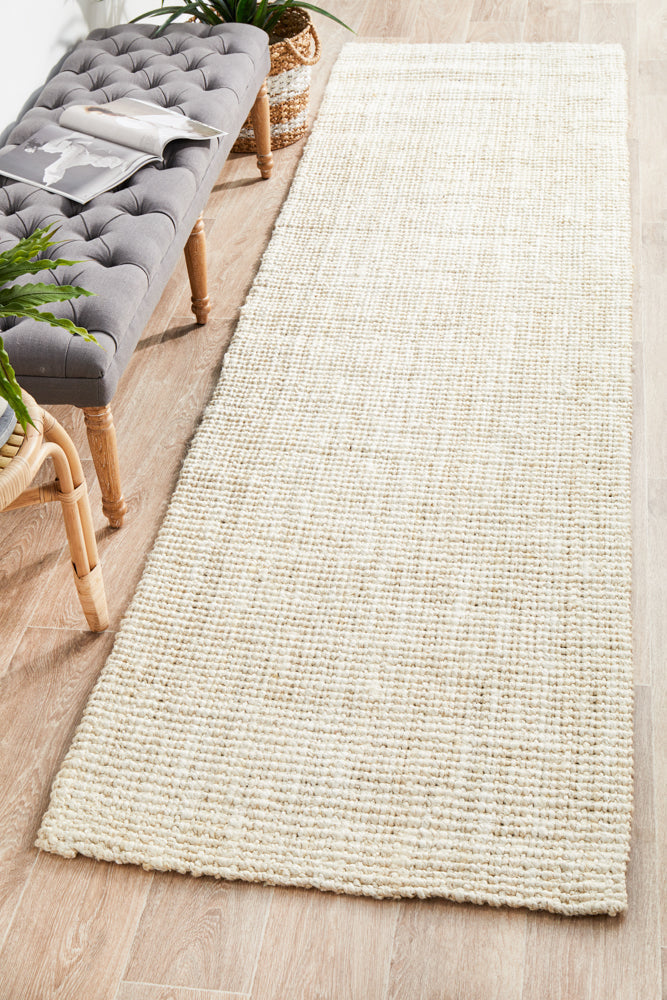 Atrium Barker Bleach Runner by Rug Culture - 300X80CM-0