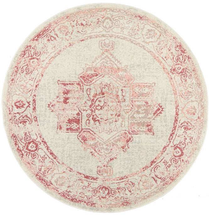 Avenue 702 Rose Round by Rug Culture-200X200CM - ROUND-0