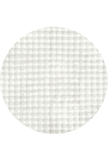 Bubble White Round Washable Rug by Rug Culture-100X100CM - ROUND-0