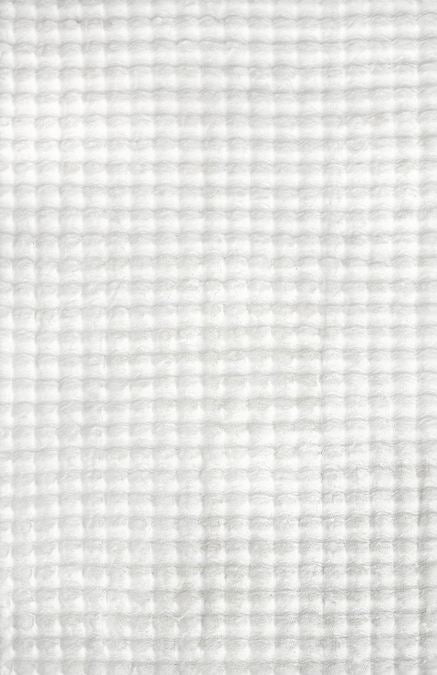 Bubble White Washable Rug by Rug Culture-140X70CM - RECTANGLE-0