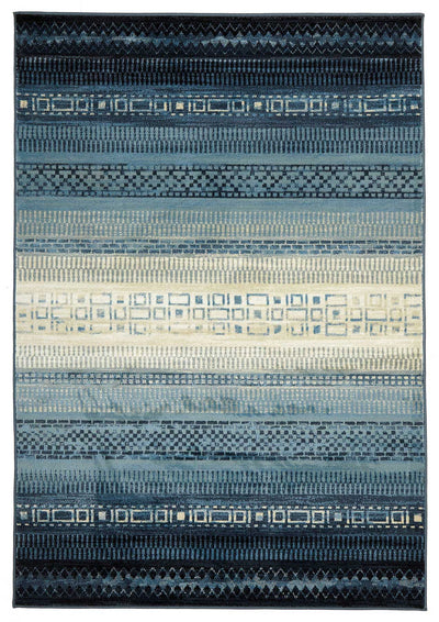 Calypso 6102 Blue by Rug Culture - 330X240CM - RECTANGLE-0