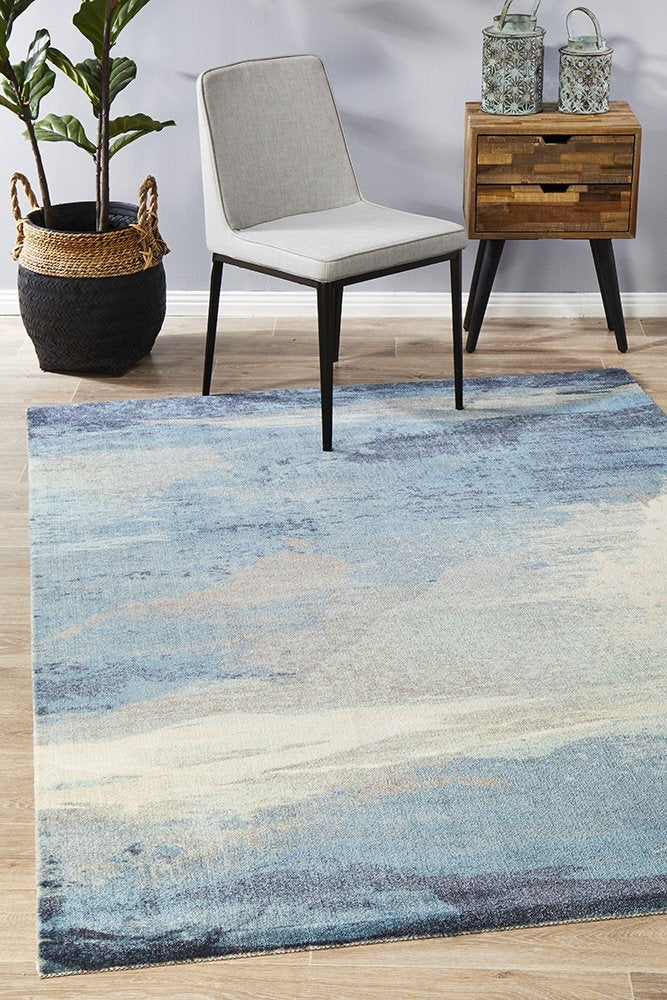 City 563 Blue by Rug Culture - 160X110CM - RECTANGLE-0