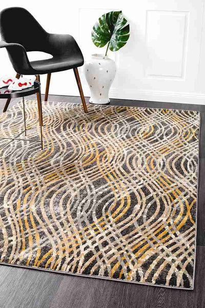 Dream Scape 852 Charcoal By Rug Culture - 290X200CM - RECTANGLE-0