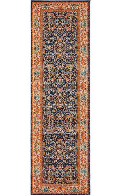 Evoke 262 Multi Runner by Rug Culture -400X80CM - RUNNER-0