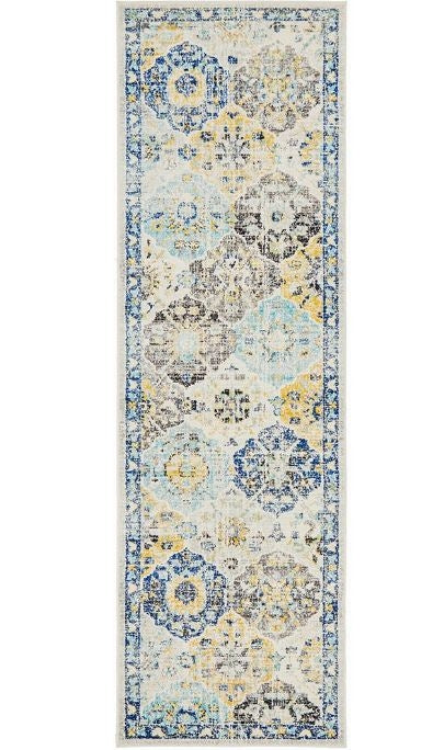 Evoke 266 Multi Runner by Rug Culture -400X80CM - RUNNER-0