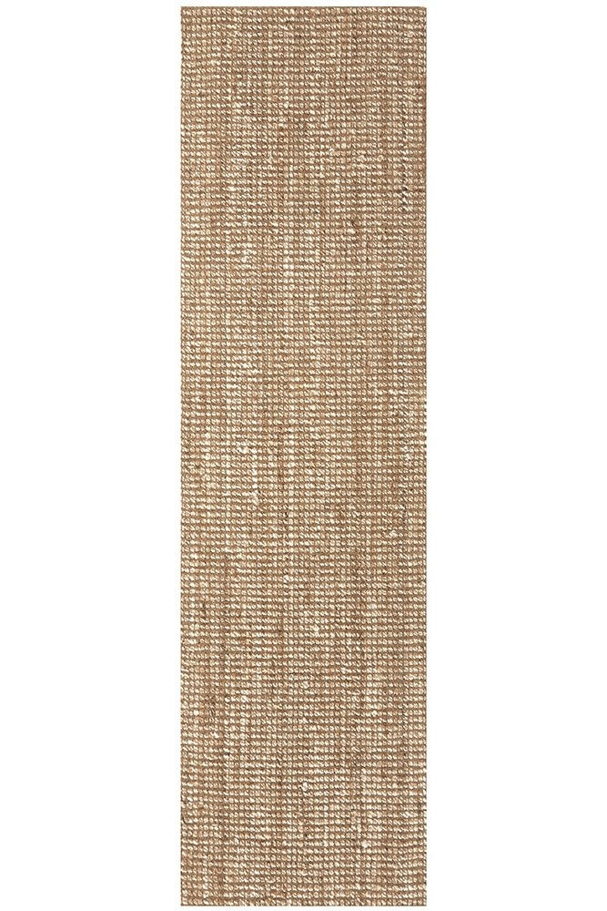 Harlow Hunter Natural Runner by Rug Culture -400X80CM - RUNNER-0